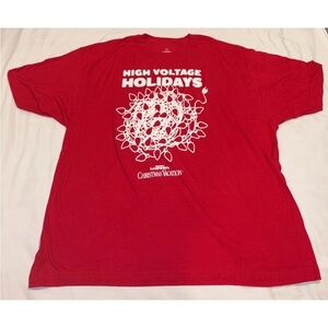 Ripple Junction Red High Voltage Holidays T-Shirt